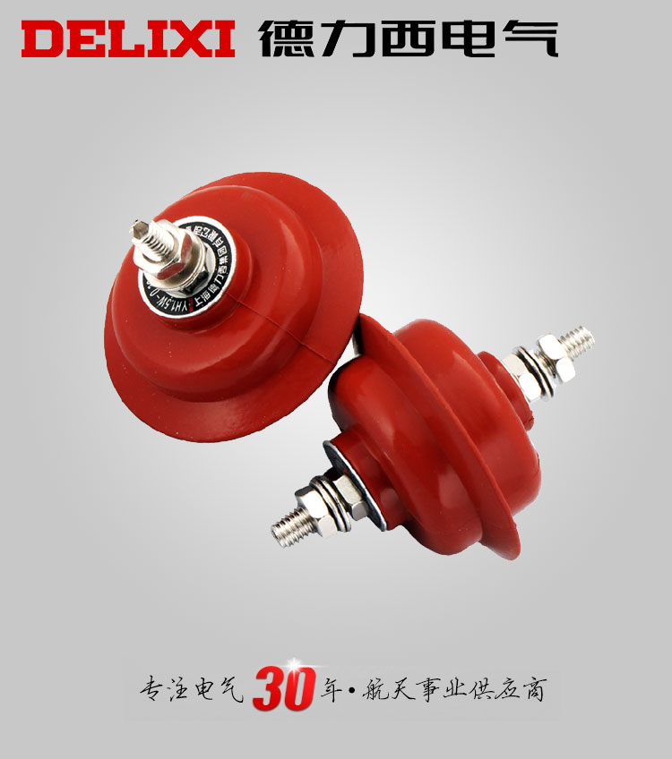 德力西避雷器HY1.5W-0.28/1.3 德力西避雷器HY1.5W-0.5/2.6 正品德力西避雷器