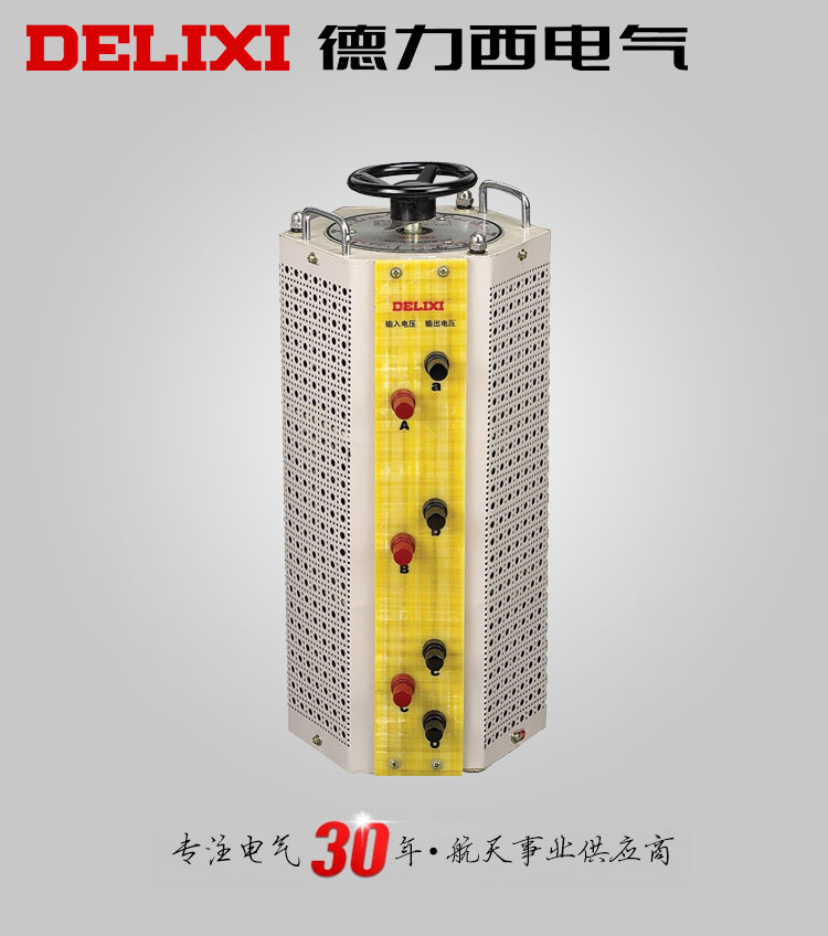 德力西三相调压器TSGC-20KVA 德力西20KW三相调压器 德力西正品三相调压器