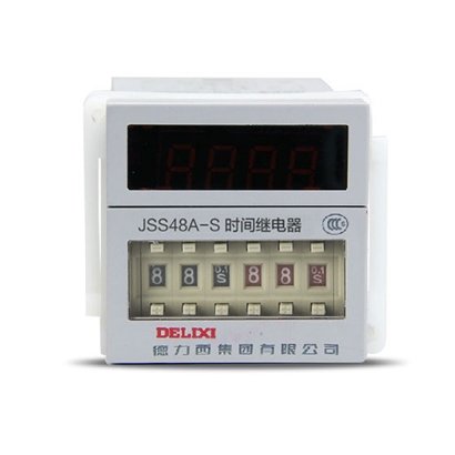 德力西时间继电器 JSS48A-S 0.1S-99H 循环通电延时